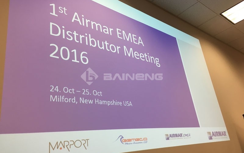 首届美国AirMar代理商大会在美国新罕布什尔州米尔福德小镇顺利召开