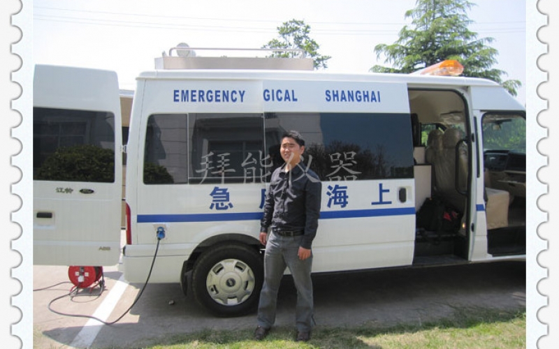 我公司为上海海洋气象台提供的超声波车载气象站安装调试完毕