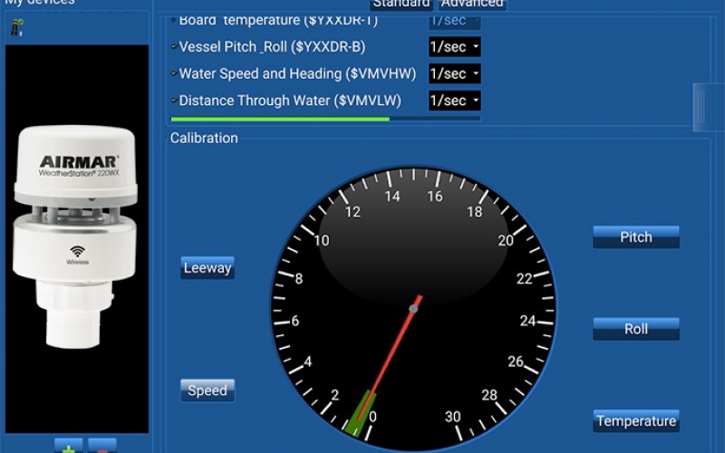 AirMar推出带蓝牙功能的超声波气象传感器